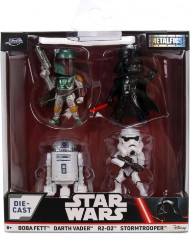 Jada Star Wars Met. figurki 4-pak 6,5cm [FIGURKA]