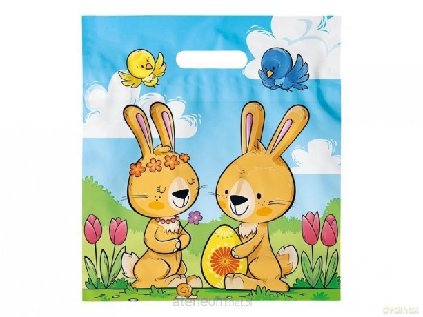 Reklamówka Wielkanoc M 29x32x8cm