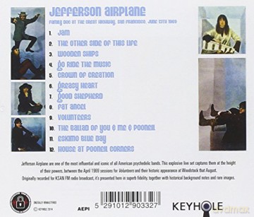 Jefferson Airplane: Family Dog at the Great Highway Sf-June 11th 1969 [CD]