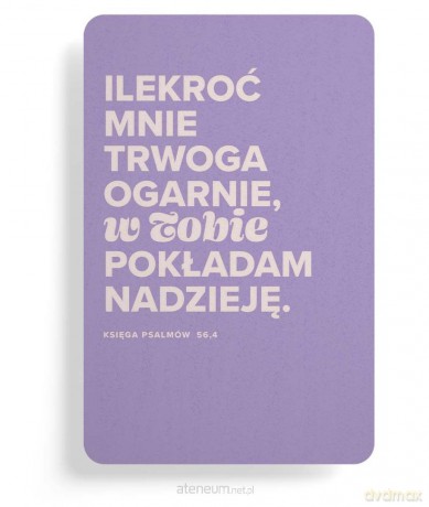 Magnes na lodówkę - Ilekroć mnie trwoga
