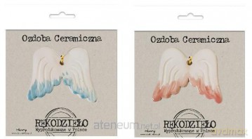 Zawieszka ceramiczna - Skrzydła Anioła