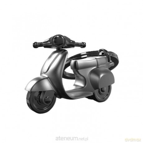 Brelok do kluczy 3D skuter czarny