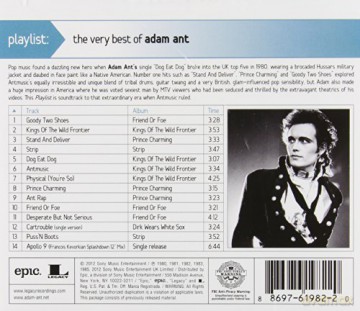 Playlist: The Very Best Of Adam Ant [CD]