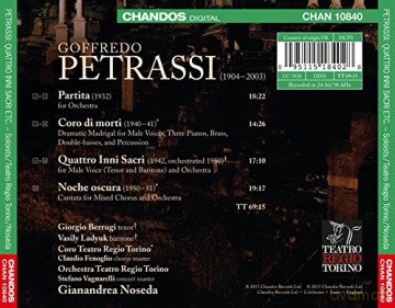 Orchestra Teatro Regio Torino: Petrassi: Italian Music [CD]
