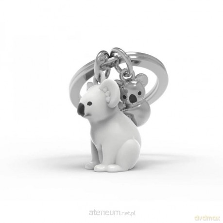 Brelok do kluczy 3D koala z młodym
