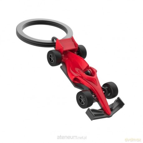 Brelok do kluczy 3D bolid formuła 1 czerwony
