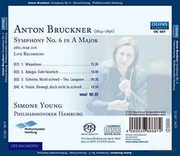 Philharmoniker Hamburg: Bruckner: Symphony No. 6 [CD]