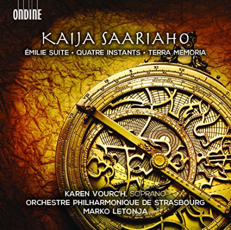 Karen Vourc\'h: Saariaho:Quatre Instants [CD]