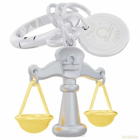 Brelok do kluczy 3D znak zodiaku Waga