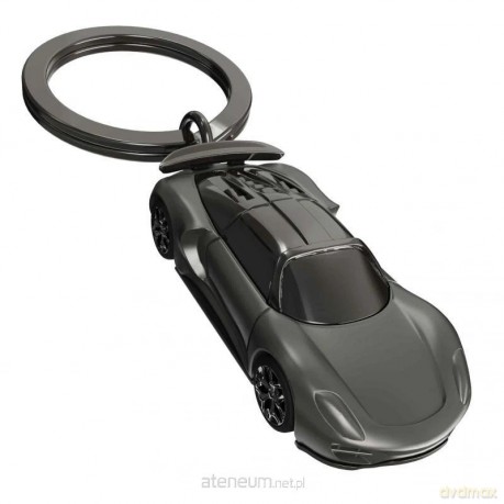 Brelok do kluczy 3D Supercar czarny