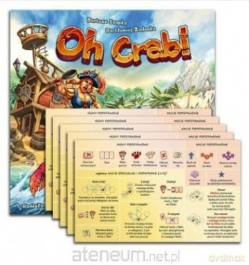 Oh Crab! pakiet językowy (edycja PL/EN/DE/ES) [GRA]