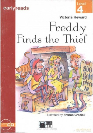 Freddy finds the thief lvl 4 + CD [KSIĄŻKA]