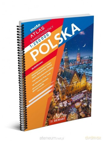 Atlas samochodowy Polska 1:250 000