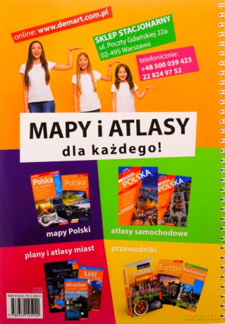 Atlas samochodowy Polska 1:250 000