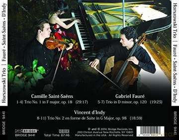 Horszowski Trio: Jesse Mills: Horszowski Trio [CD]
