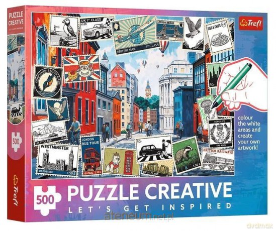 TREFL 500 el. Pozdrowienia z Londynu [PUZZLE]