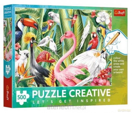 TREFL 500 el. Rajskie ptaki [PUZZLE]