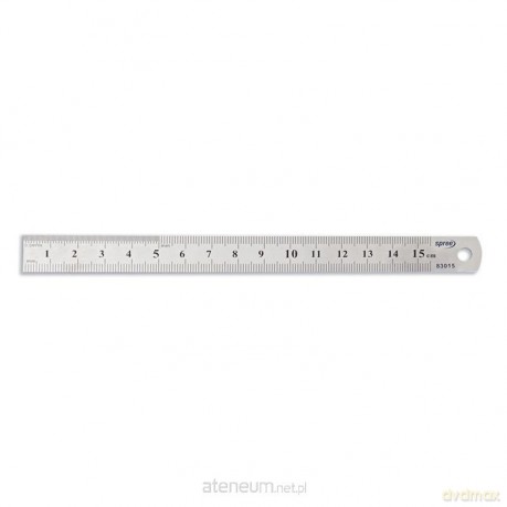 Linijka metalowa 15cm
