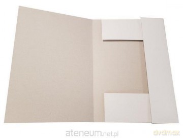 Teczka z gumką A4 Biała