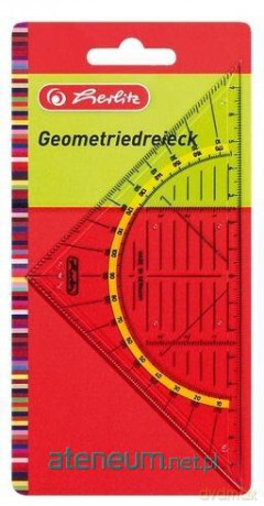 Ekierka z kątomierzem 16cm