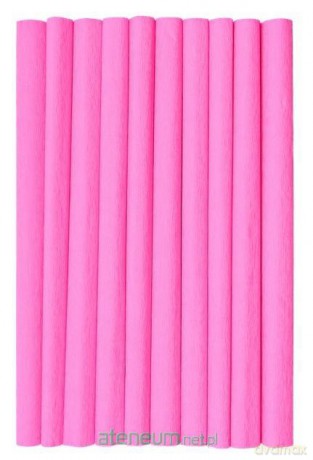 Bibuła marszczona róż jasny 10szt 50x200cm