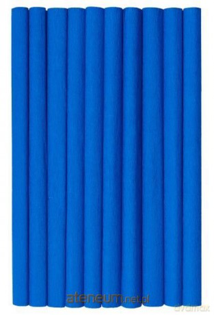 Bibuła marszczona niebieska 10szt 50x200cm