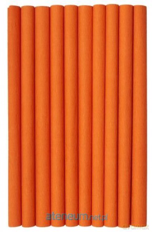 Bibuła marszczona brąz jasny 10szt 50x200cm HERLIZ