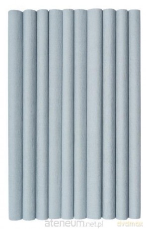 Bibuła marszczona szara 10szt 50x200cm