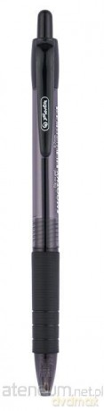 Długopis żelowy Smoothy czarny 0,7mm (12szt)