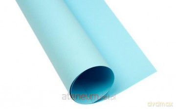 Karton kolorowy A2 160g błękit (25szt)