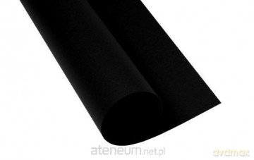 Karton kolorowy A2 160g czarny (25szt)