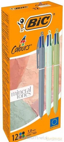 Długopis Mineral Tones mix 1mm (12szt)