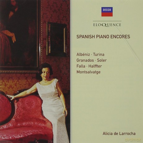 Alicia de Larrocha: Spanish Piano Encores [CD]