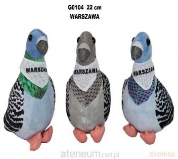 Gołąb "Warszawa" 22cm mix