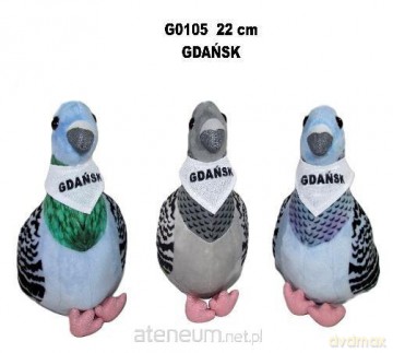 Gołąb "Gdańsk" 22cm mix