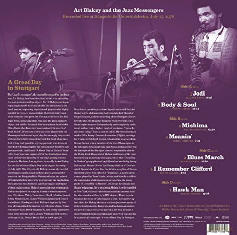 Art Blakey: Art Blakey Jazz Messengers  [2xWinyl]