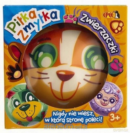 Piłka Zmyłka - Zwierzaczki Kitek