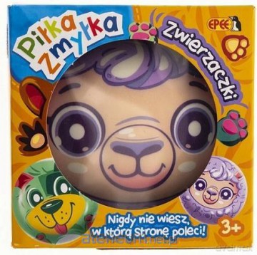 Piłka Zmyłka - Zwierzaczki Lamcia