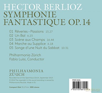Philharmonia Zürich: Berlioz:Symph Fantastique [CD]