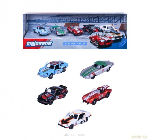 Majorette Vintage Racing 5-pak