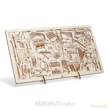 Puzzle drewniane - Wszystko gra Instrumenty