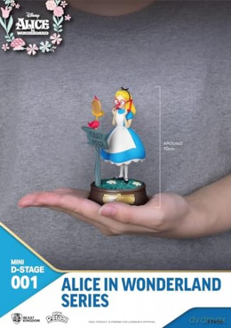 Alice in Wonderland Mini Diorama Stage Statues 6-pack 10 cm