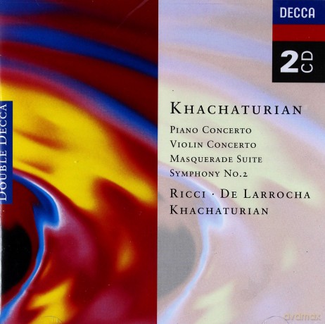 Double Decca Khachaturian, Ricci: Khatchaturian: Piano Conc., Violin Conc. [2CD]
