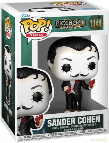 Bioshock POP! Games Vinyl Figure Sander Cohen 9 cm