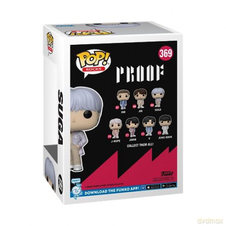 BTS POP! Rocks Vinyl Figure Suga 9 cm