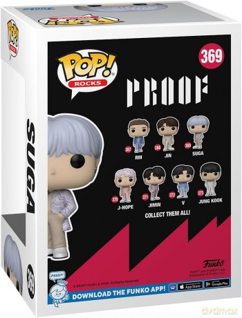 BTS POP! Rocks Vinyl Figure Suga 9 cm