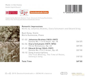 Byol Kang: Romantic Impressions [CD]