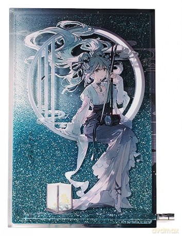 Character Vocal Series 01: Hatsune Miku Glitter Acrylic Block Hatsune Miku Han Gong Qiu Yue Ver. 15 cm