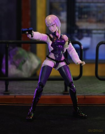Cyberpunk: Edgerunners Diecast Mini Figure Lucy 15 cm