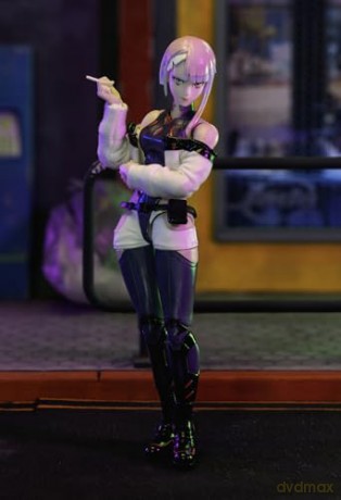 Cyberpunk: Edgerunners Diecast Mini Figure Lucy 15 cm